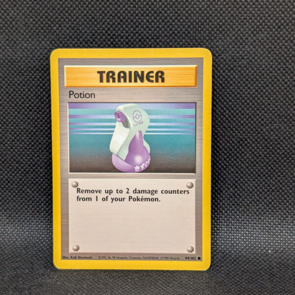 Pokémon Potion Base Set 94/102 Trainer Common · Lightly Played