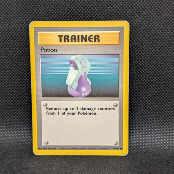 Pokémon Potion Base Set 94/102 Common Trainer · Lightly Played