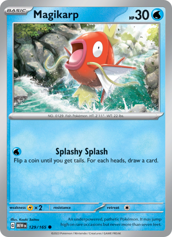 Magikarp - 129/165 - Reverse Holo - Pokémon 151