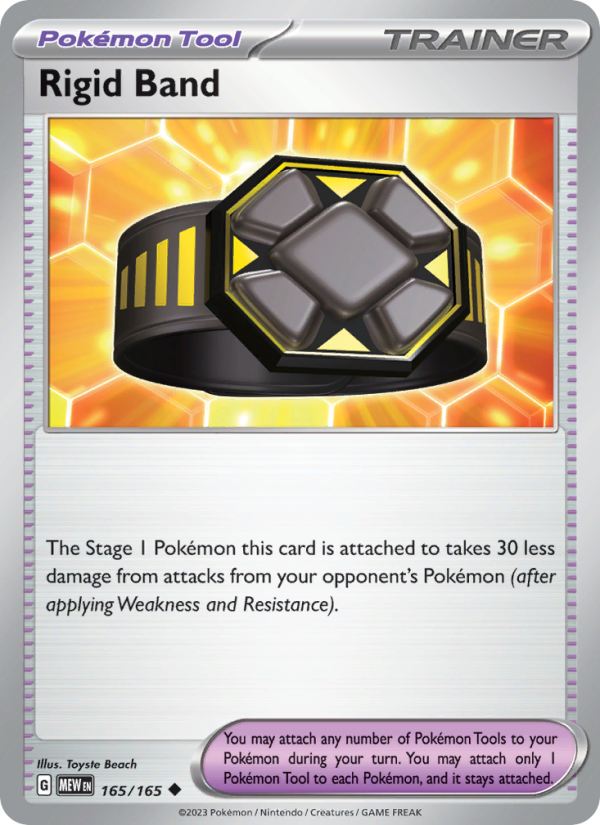 Rigid Band - 165/165 - Non-Holo - Pokémon 151