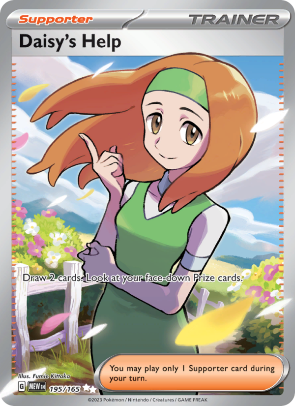 Daisy's Help - 195/165 - Holo - Pokémon 151