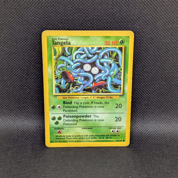 Pokémon Tangela Base Set 66/102 Common · Lightly Played Unlimited