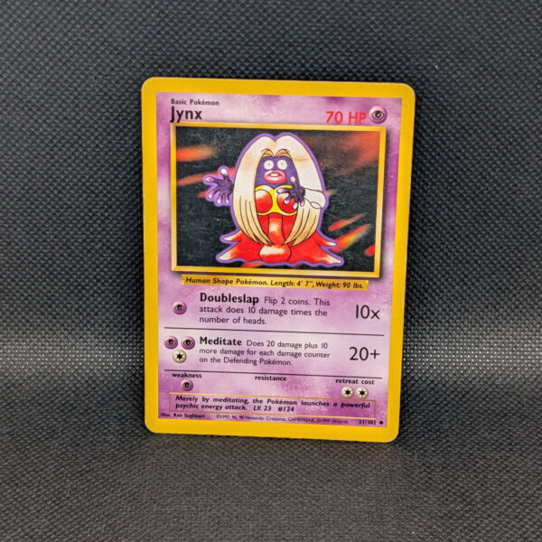 Pokémon Jynx Base Set 31/102 Uncommon · Lightly Played · Unlimited