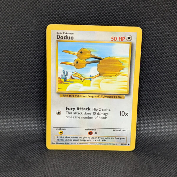 Pokémon Doduo Base Set 48/102 Common · Lightly Played Unlimited