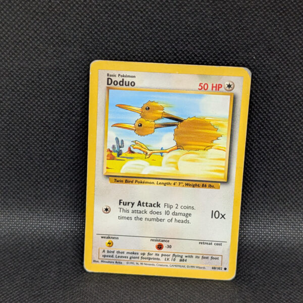 Pokémon Doduo Base Set 48/102 Common · Lightly Played · Unlimited