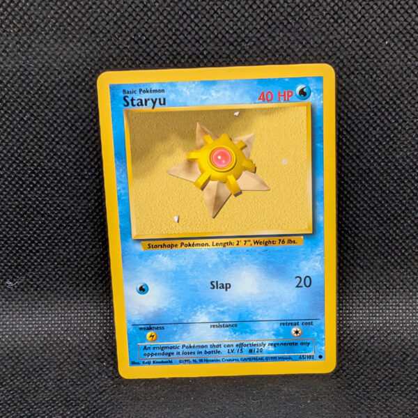Pokémon Staryu Base Set 65/102 Common · Lightly Played Unlimited