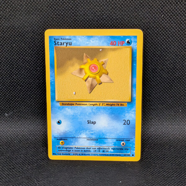 Pokémon Staryu Base Set 68/102 Common · Lightly Played · Unlimited