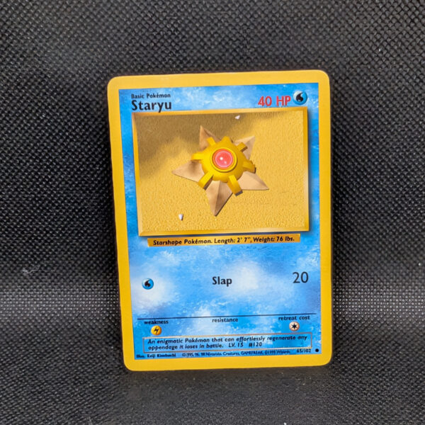 Pokémon Staryu Base Set 65/102 Common · Lightly Played Unlimited