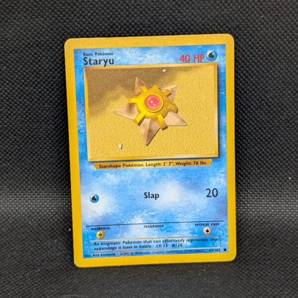 Pokémon Staryu Base Set 65/102 Common · Lightly Played · Unlimited