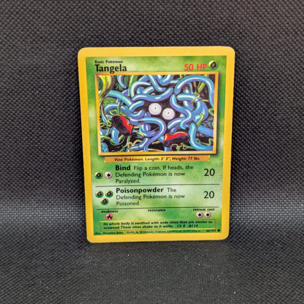 Pokémon Tangela Base Set 66/102 Common · Near Mint Unlimited
