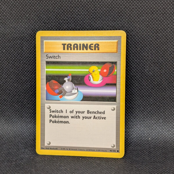 Pokémon Switch Base Set 95/102 Common Trainer · Lightly Played