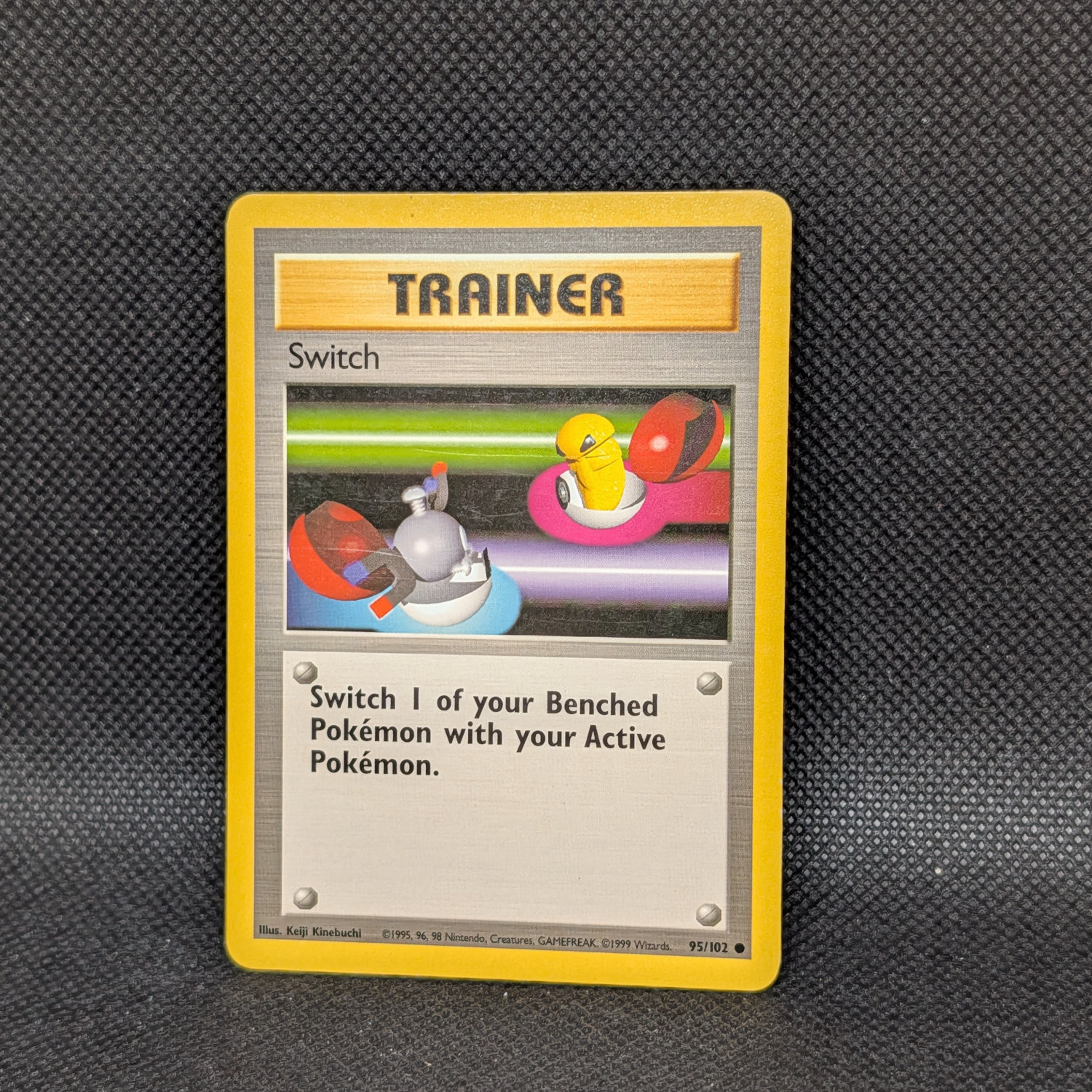 Pokémon Switch Base Set 95/102 Common Trainer · Lightly Played