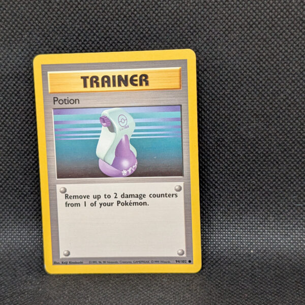 Pokémon Potion Base Set 94/102 Trainer Common · Lightly Played