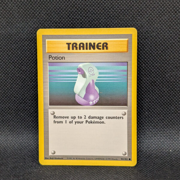 Pokémon Potion Base Set 94/102 Common Trainer · Lightly Played