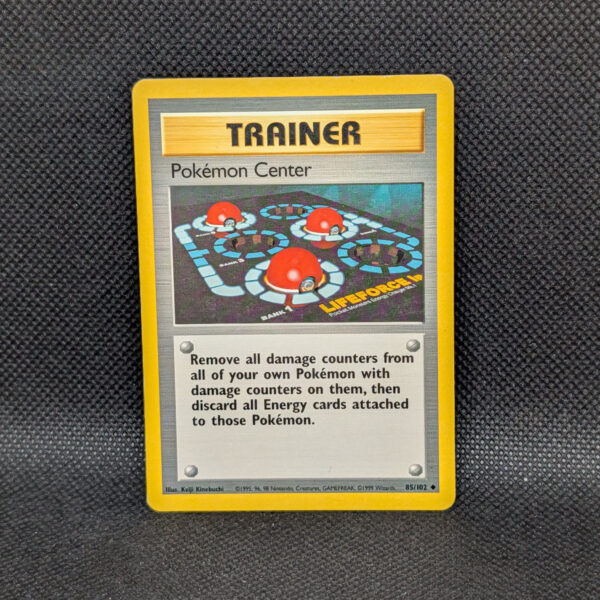 Pokémon Center Base Set 85/102 Trainer Uncommon · Lightly Played