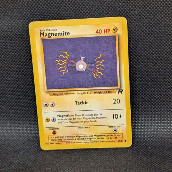 Pokémon Magnemite Team Rocket 60/82 Common · Lightly Played