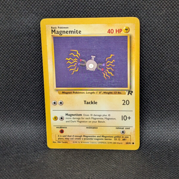 Pokémon Magnemite Team Rocket 60/82 Common · Lightly Played