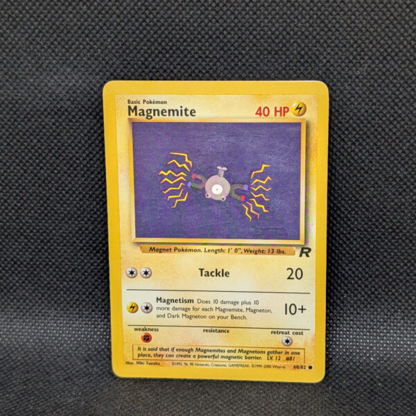Pokémon Magnemite Team Rocket 60/82 Common · Lightly Played