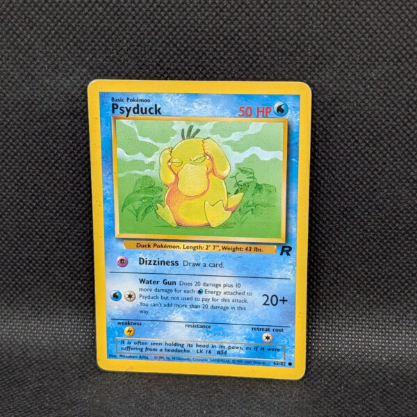 Pokémon Psyduck Team Rocket 65/82 Common Unlimited · Lightly Played
