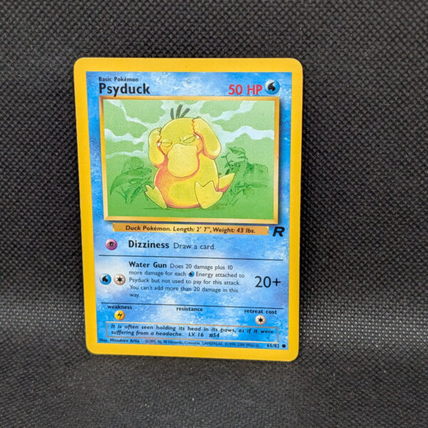 Pokémon Psyduck Team Rocket 65/82 Common Unlimited · Lightly Played