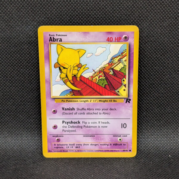Pokémon Abra Team Rocket 49/82 Common · Lightly Played