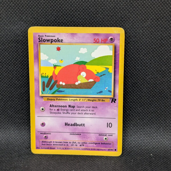 Pokémon Slowpoke Team Rocket 67/82 Common Unlimited · Lightly Played