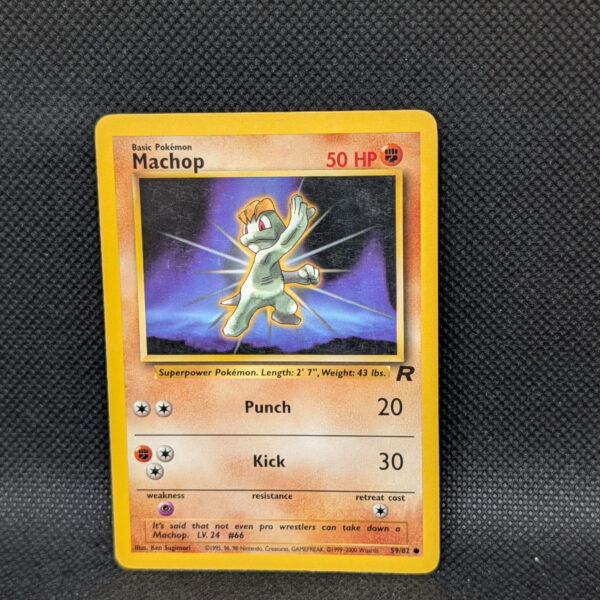 Pokémon Machop Team Rocket 59/82 Common Unlimited · Lightly Played