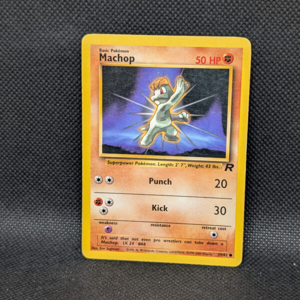 Pokémon Machop Team Rocket 59/82 Common · Lightly Played
