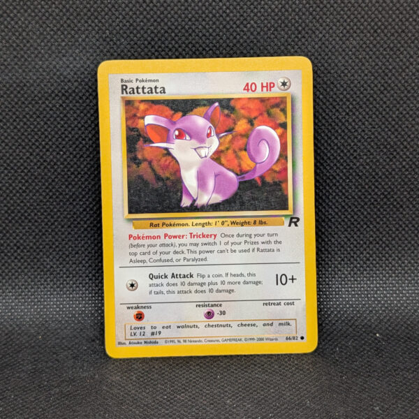 Pokémon Rattata Team Rocket 66/82 Common Unlimited · Lightly Played