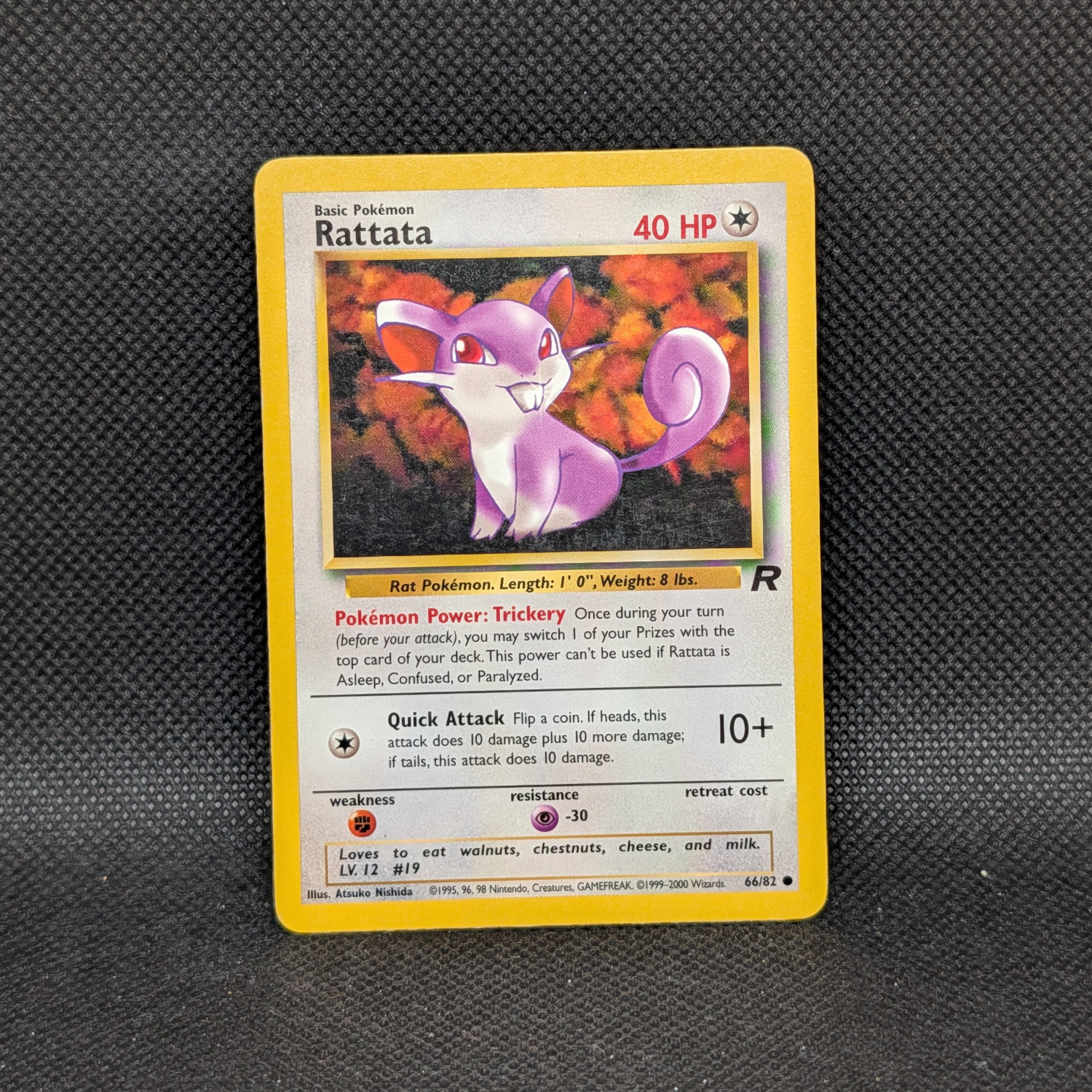 Pokémon Rattata Team Rocket 66/82 Common Unlimited · Lightly Played