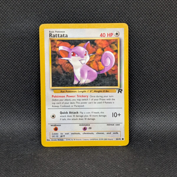 Pokémon Rattata Team Rocket 66/82 Common Unlimited · Lightly Played