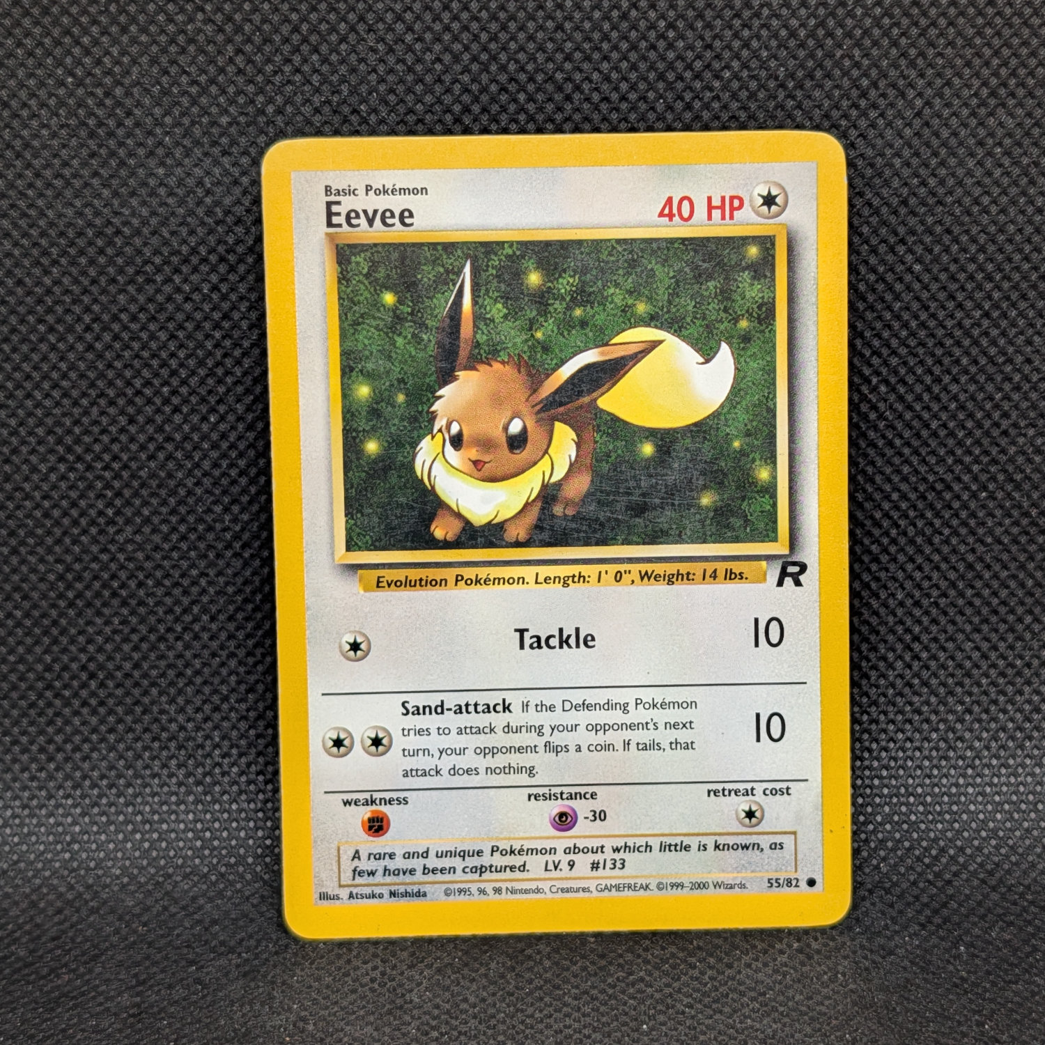 Pokémon Eevee Team Rocket 55/82 Common Unlimited · Lightly Played