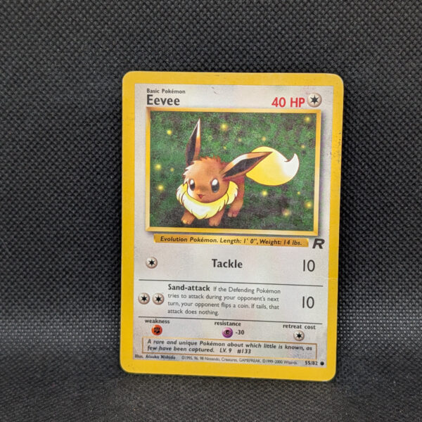 Pokémon Eevee Team Rocket 55/82 Common Unlimited · Heavily Played