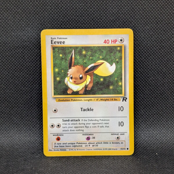 Pokémon Eevee Team Rocket 55/82 Common Unlimited · Lightly Played