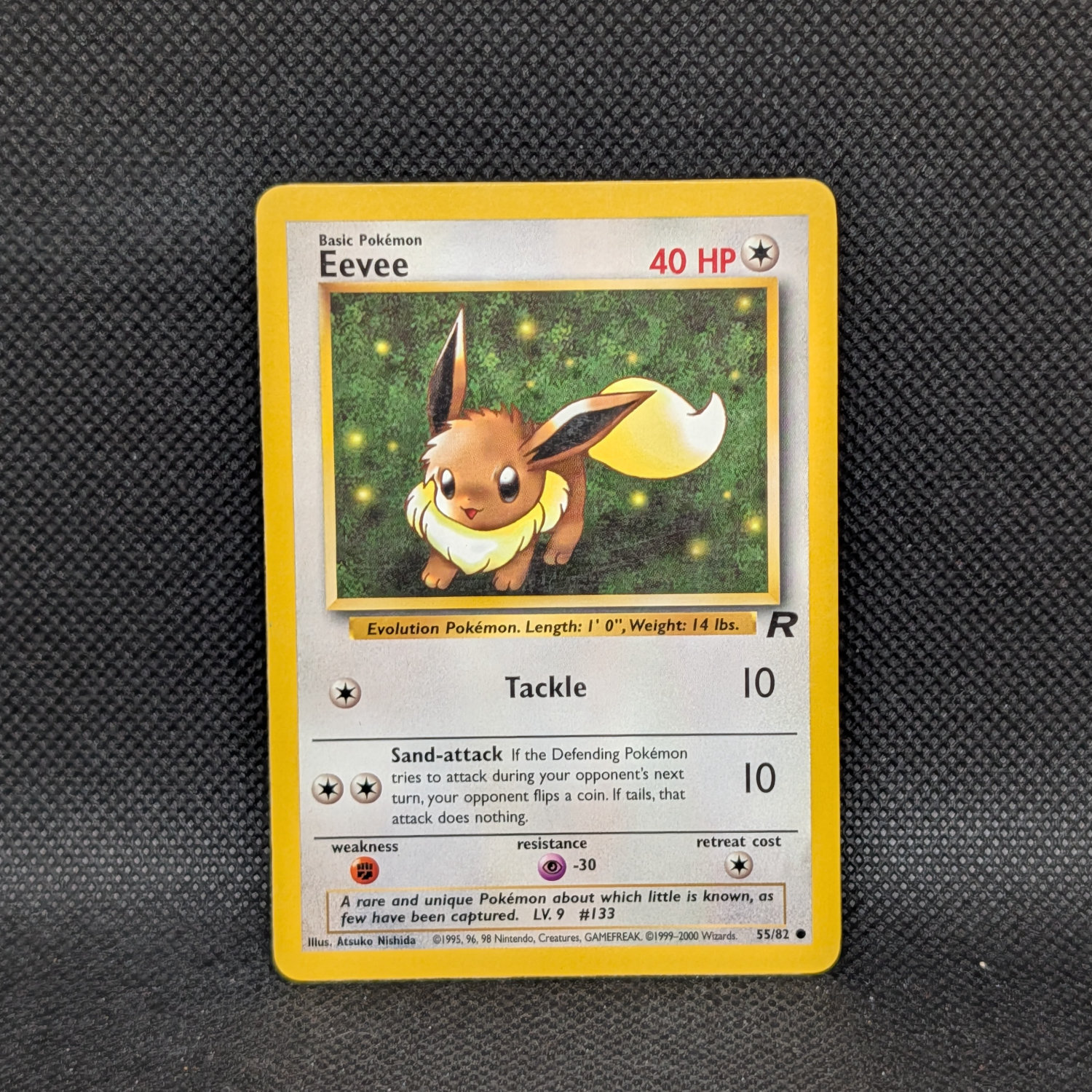 Pokémon Eevee Team Rocket 55/82 Common Unlimited · Lightly Played