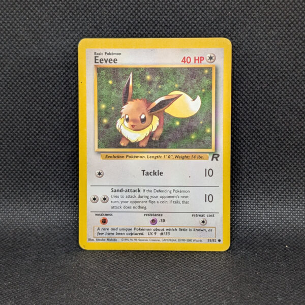 Pokémon Eevee Team Rocket 55/82 Common · Lightly Played · Unlimited