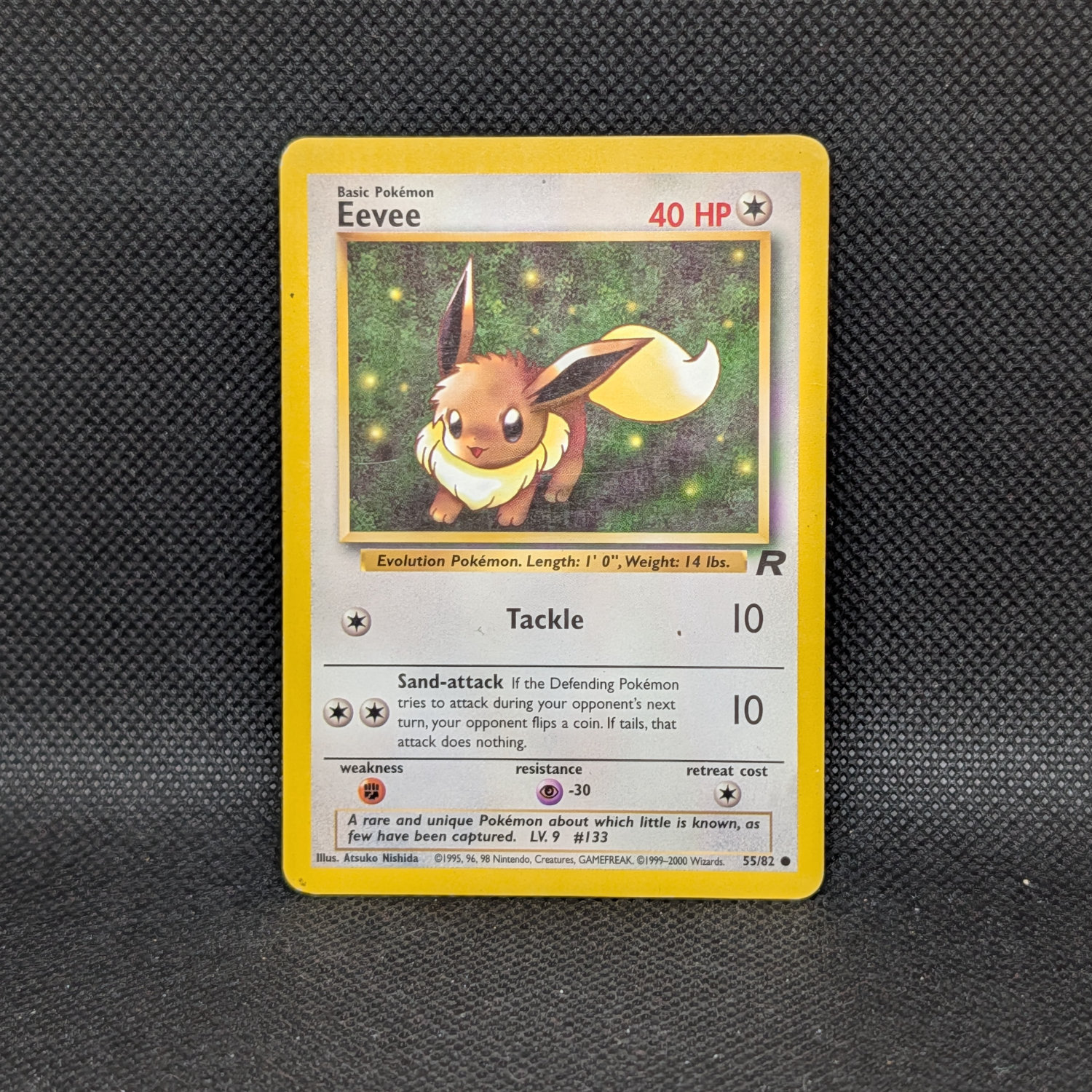 Pokémon Eevee Team Rocket 55/82 Common · Lightly Played · Unlimited