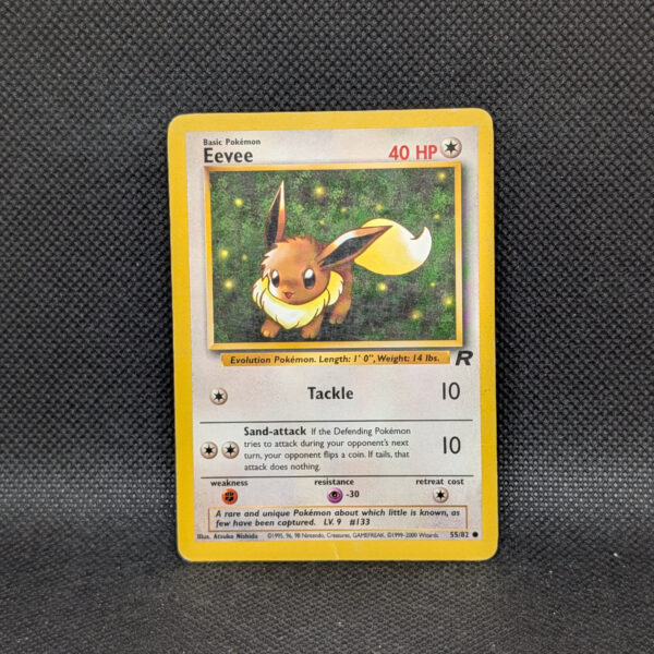 Pokémon Eevee Team Rocket 55/82 Common Unlimited · Lightly Played