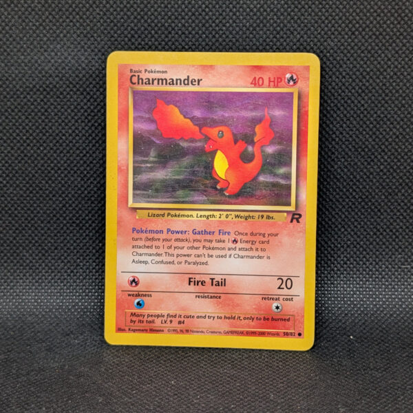 Pokémon Charmander Team Rocket 50/82 Common Unlimited · Lightly Played