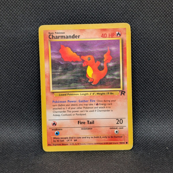 Pokémon Charmander Team Rocket 50/82 Common · Lightly Played