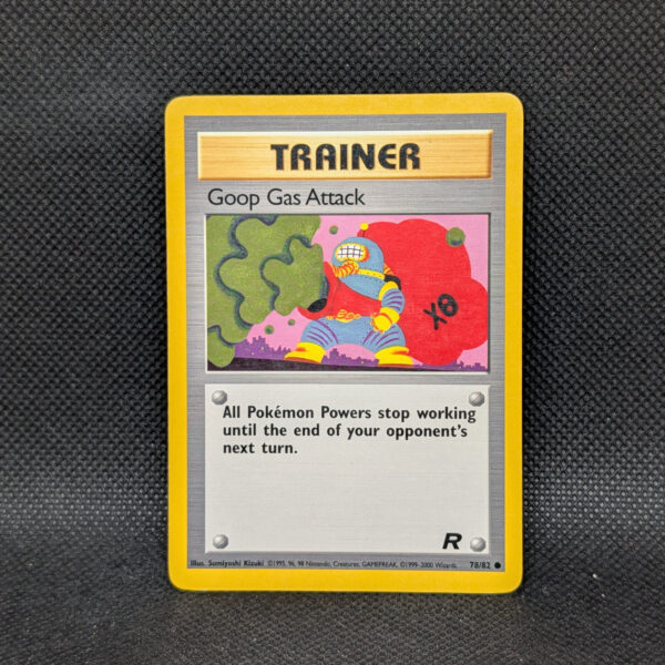 Pokémon Goop Gas Attack Team Rocket 78/82 Common Trainer · Lightly Played