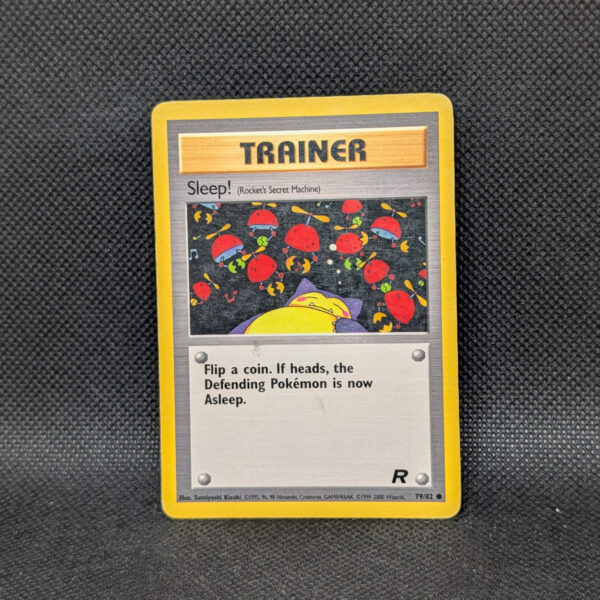 Pokémon Sleep! Rocket's Secret Machine Team Rocket 79/82 Common · Lightly Played