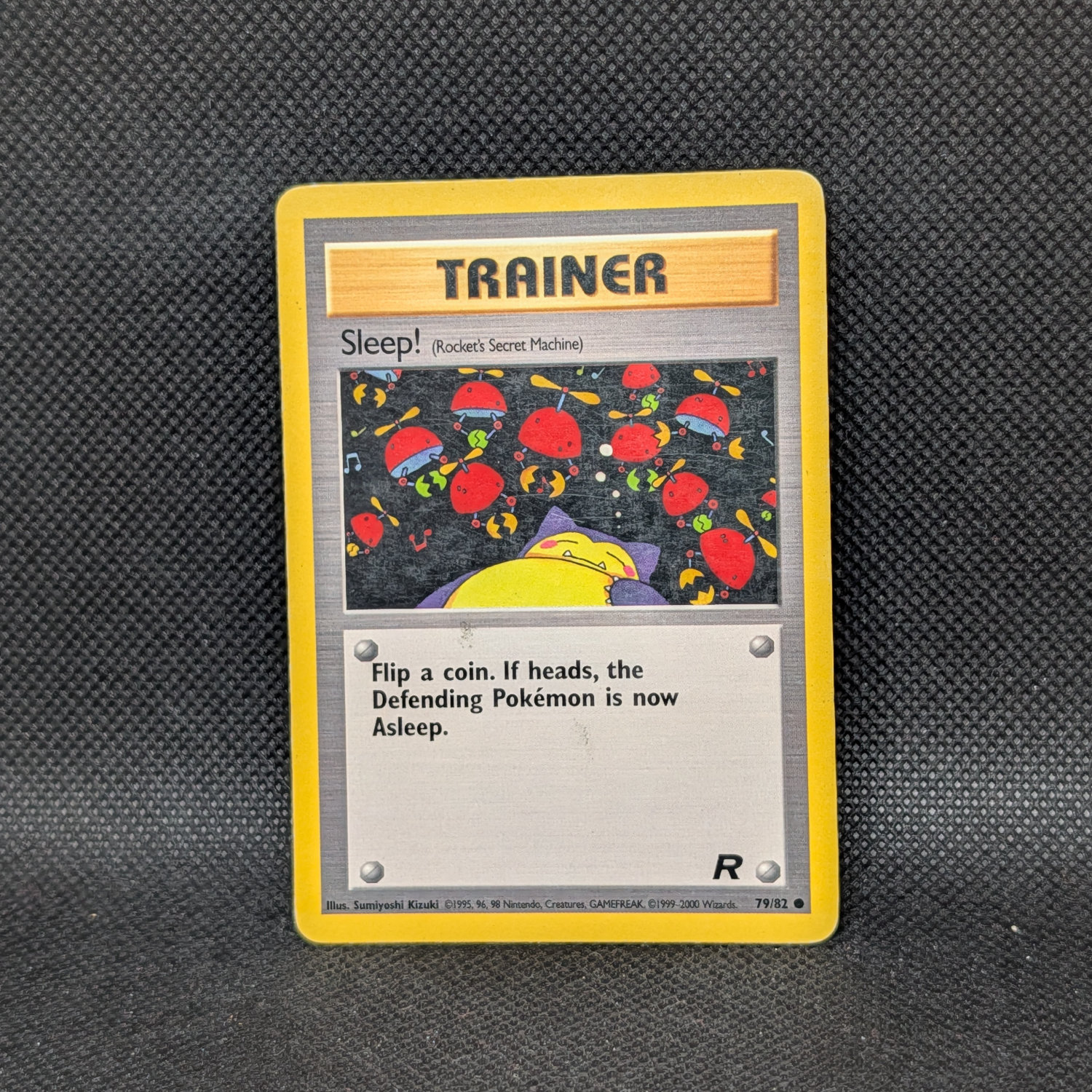 Pokémon Sleep! Rocket's Secret Machine Team Rocket 79/82 Common · Lightly Played
