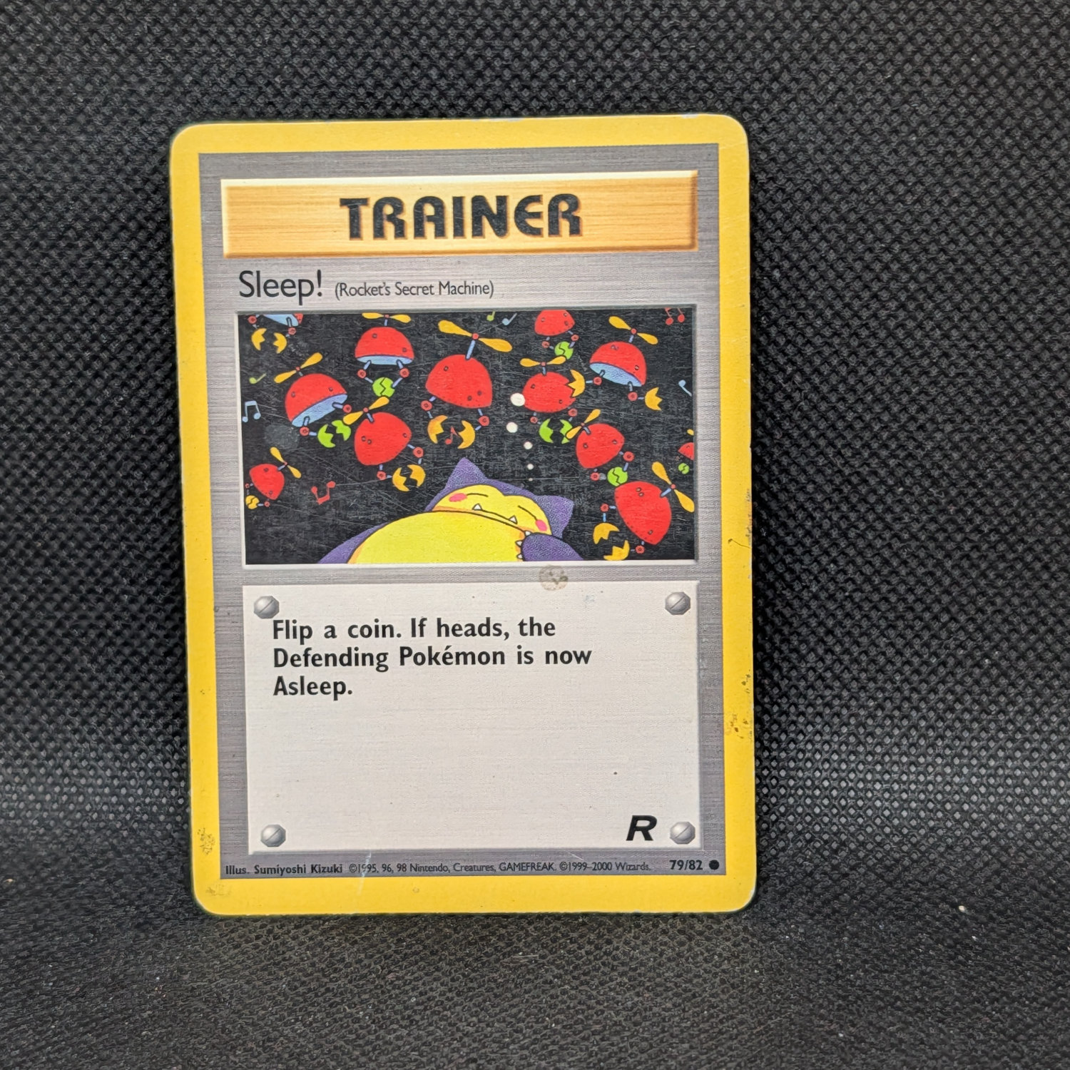 Pokémon Sleep! Rocket's Secret Machine Team Rocket 79/82 Common · Lightly Played