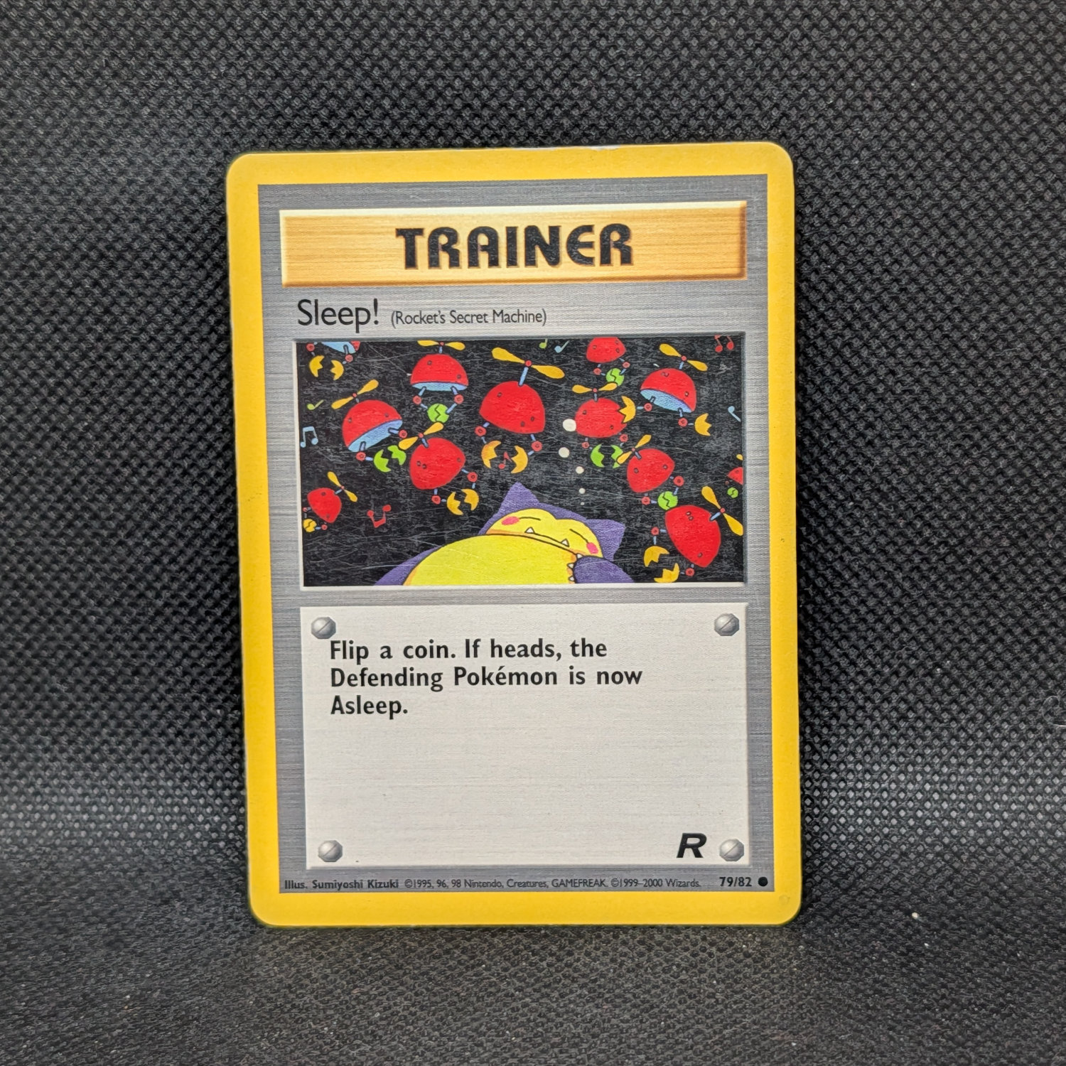 Pokémon Sleep! Rocket's Secret Machine Team Rocket 79/82 Trainer · Lightly Played