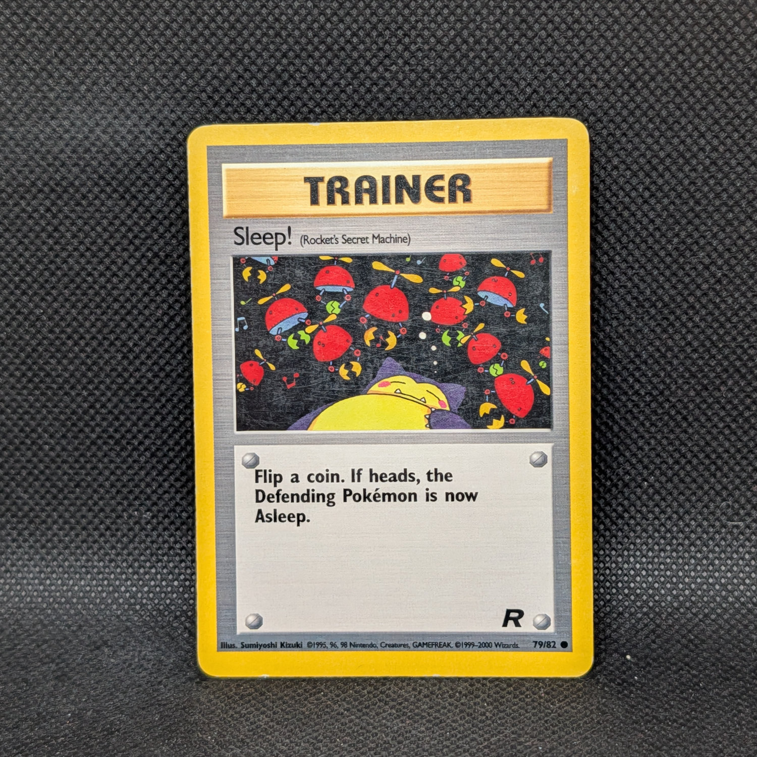 Pokémon Sleep! Rocket's Secret Machine Team Rocket 79/82 Trainer · Lightly Played