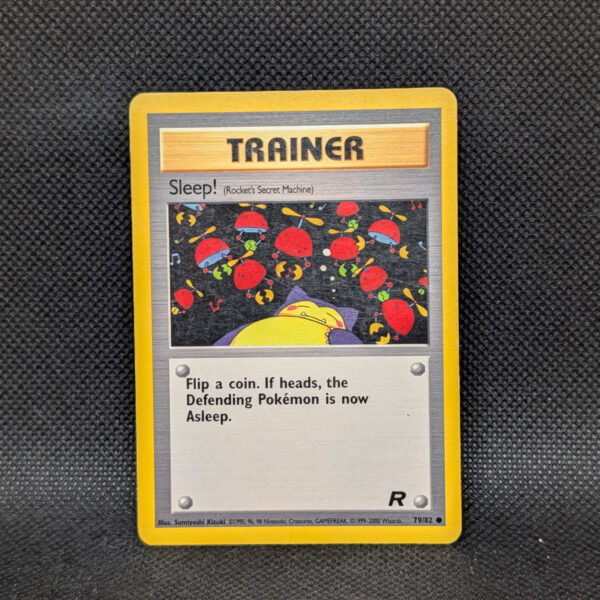 Pokémon Sleep! Rocket's Secret Machine Team Rocket 79/82 Trainer · Near Mint