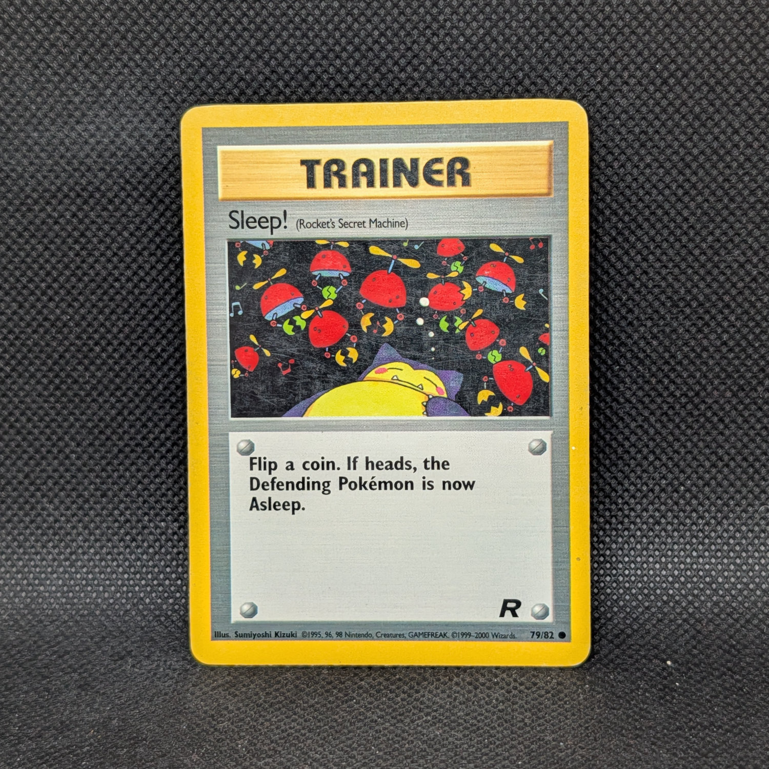 Pokémon Sleep! Rocket's Secret Machine Team Rocket 79/82 Trainer · Lightly Played