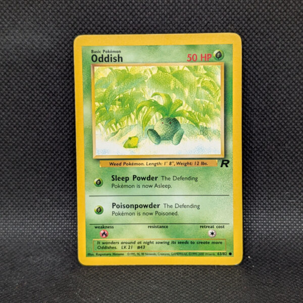Pokémon Oddish Team Rocket 63/82 Common · Lightly Played
