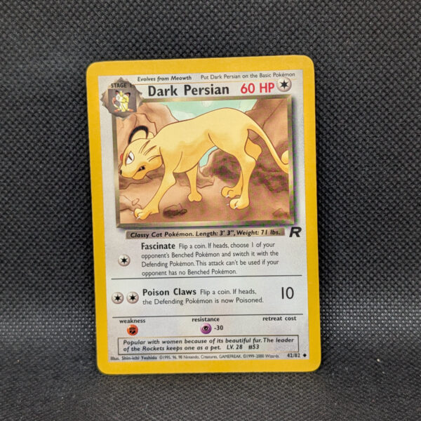 Pokémon Dark Persian Team Rocket 42/82 Uncommon · Lightly Played